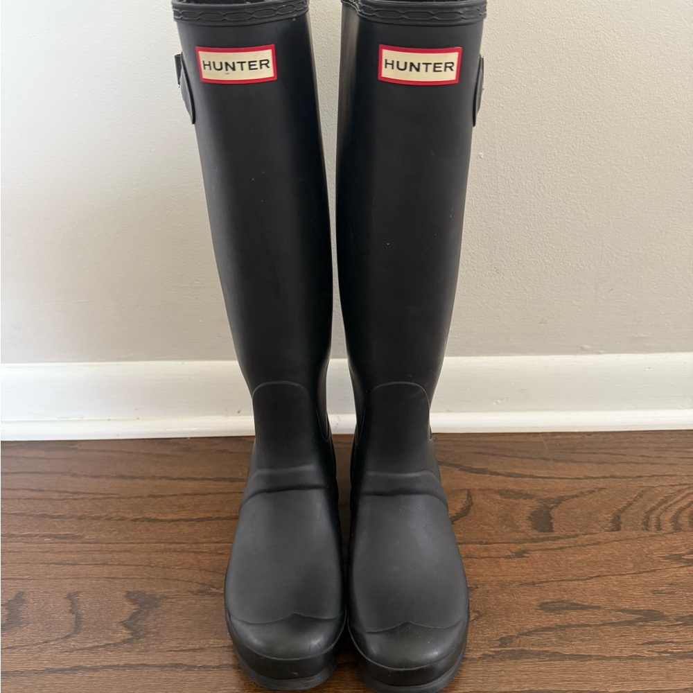 Hunter Classic Black Waterproof Boots